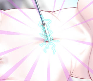 さらにびりびり♪